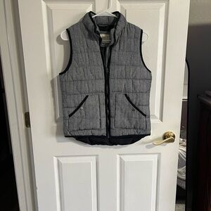 a new day Black and White Patterned Vest